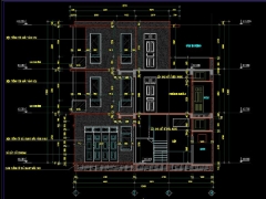 Biệt thự 3 tầng hiện đại kt 8.9x10.4m full bản (kiến trúc và kết cấu)