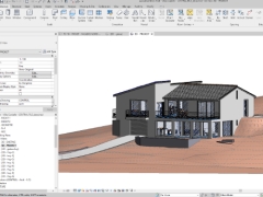 Biệt thự đồi file chuẩn Revit - Villa Hill