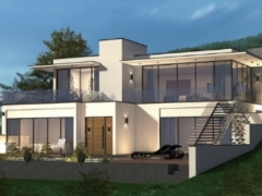 Biệt thự nghỉ dưỡng sườn đồi 2 tầng diện tích 16x16m