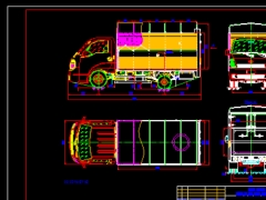 Bộ bản vẽ thiết kế mẫu xe tải Thaco Kia K200 - MBBN