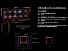 Bptc+shopdrawing bể nước+bể chứa nước thải