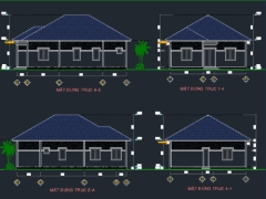 Các mẫu nhà vườn 9x13m