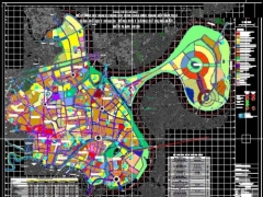 CAD Bản đồ quy hoạch quận Bình Thạnh đến năm 2020