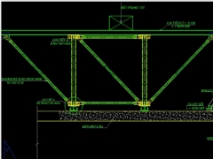 Cad bộ đà giáo ván khuôn lan can