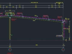 CAD Nhà xưởng kiến trúc kết cấu thép