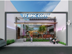 Cafe gò vấp 8.5x30m , model .skp