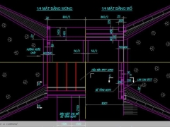 Cầu bản mố nhẹ l=6m b=8m lắp ghép đủ khối lượng
