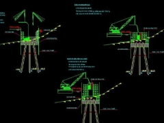 Cầu dầm i căng trước l=3×24,54m b=10m