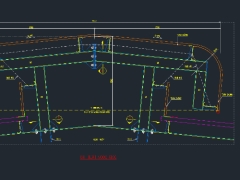 Chi tiết cad nóc gió nhà xưởng