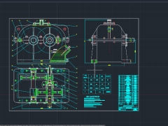 CHI TIẾT MÁY BỘ HỘP GIẢM TỐC ĐỒNG TRỤC