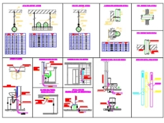 Chi tiết thi công lắp đặt cấp thoát nước(sơ đồ nguyên lý+chi tiết thiết bị vệ sinh+chi tiết bể ngầm)