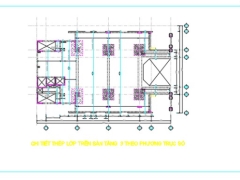 Chi tiết thiết kế cốt thép tòa nhà 4 tầng 2 hầm 33x22m (khối lượng+kết cáu thép)