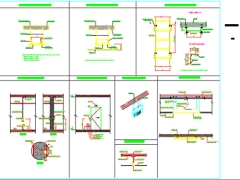 Chi tiết thiết kế hệ thống điện (thang máng cáp+kim thu sét hộp bóc)