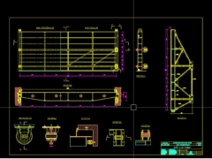 Chia sẻ đồ án kết cấu thép mẫu cửa sắt van trên mặt phẳng đh thủy lợi
