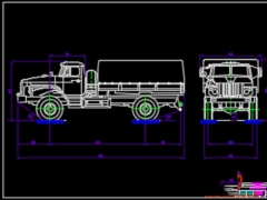 Chia sẻ đồ án khai thác hệ thống lái xe kamaz-65115