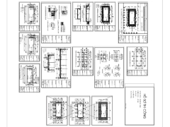 Chia sẻ Quý khách bản vẽ hồ bơi (5x14m) full Kiến trúc & Kết cấu