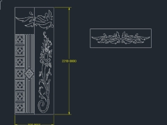 Cnc hoa văn cổng file cad đẹp dxf