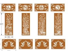 Cnc model tùng cúc trúc mai vạn sự như ý