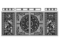 Cnc thiết kế cổng cá chép tài lộc
