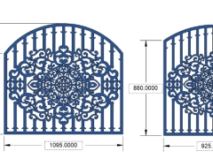 Cnc thiết kế hàng rào mới nhất