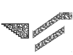 Cnc vách ngăn cầu thang và lan can cầu thang