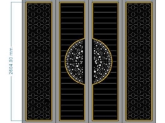 Cổng bông tuyết cnc mẫu model dxf đẹp