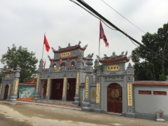 Cổng đình làng Yên Định, Thanh Hóa kích thước 14.6x7.35m