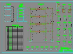 Đồ án bê tông cốt thép 2 (file cad+thuyết minh+tinh toán+sap)
