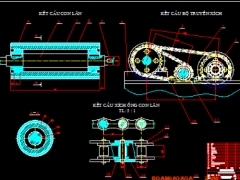 Đồ án file cad bệ thử phanh ô tô