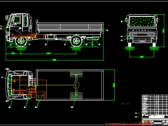 Đồ án file cad hệ thống phanh thủy khí cho ô tô download 8 - 20 tấn
