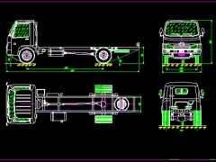 Đồ án file cad kỹ thuật ô tô chở và ép rác cơ sở xe hino wu 422l-thiết kế hệ thống cuốn ép và hệ thống nâng xe thu gom