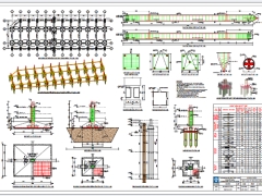 Đồ án kết cấu mặt bằng móng kích thước 42x12m (thuyết minh + bản vẽ 3d)