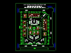 Đồ án kinh tế xây dựng 1972 m2 (quy hoạch + file cad + thuyết minh)