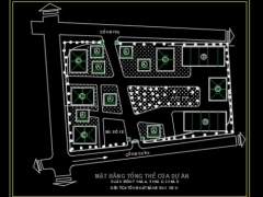Đồ án kính tế xây dựng 1972 m2 (quy hoạch +file cad+thuyết minh)