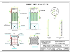 Đồ án thiết kế hệ thống xử lý buội cho nhà máy gỗ 8000 m3h(file cad+thuyết minh)