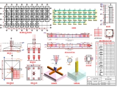 Đồ án thiết kế kết cấu móng3.2x2.8(chiết tiết thép+khối lượng)