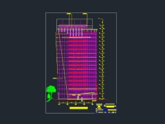 Đồ án thiết kế kiến trúc tòa nhà cao tầng 33x37.5m 10 tầng (kiến trúc+kết cấu)