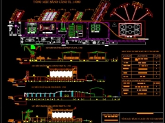Đồ án thiết kế quy hoạch cảng biển 1012x200m (file cad +mặt cắt)
