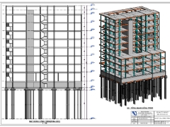 Đồ án thiết kế tòa nhà bệnh viện 23x36m 9 tầng (kiến trúc+kết cấu+khối lượng+phối cảnh)