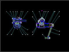 Đồ án tính toán file cad hệ thống lái ô tô download hạng trung