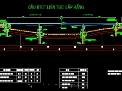 Đồ án tốt nghiệp: Bản vẽ thiết cầu dầm BTCT DUL liên tục lắp hẫng