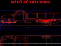 Đồ án tốt nghiệp file cad hệ thống treo cho xe tải 4 tấn