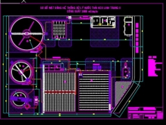 Đồ án tốt nghiệp file cad trạm xử lý nước thải linh trung 2 công xuất 10.00m3ngđ(file cad+thuyết minh)
