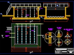Đồ án tốt nghiệp thiết kế trạm xử lý nước thải an phú 156m3ngđ (file cad+thuyết minh)