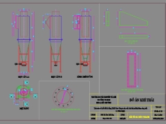 Đồ án xử lý khý thải nhà máy xử lý tinh bột công xuất 12000 m3.h (file cad+thuyết minh)