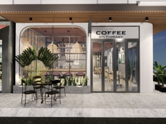 Dựng mẫu thiết kế quán cafe mới nhất hiện đại nhất