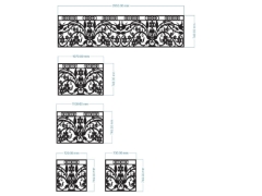 Dxf model cnc lan can 5 diện tích xây dựng