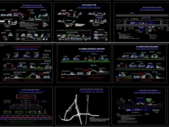 File 2d autocad giải pháp thi công hạ tầng
