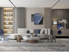 File 3d su thiết kế nội thất phòng khách hiện đại