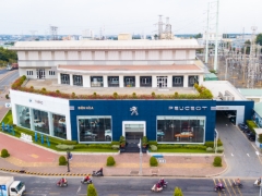 File AutoCad Mặt bằng Showroom PEUGEOT Biên Hoà Đồng Nai 56x59m | 2 tầng